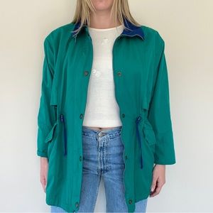 Vintage London Fog rain coat parka